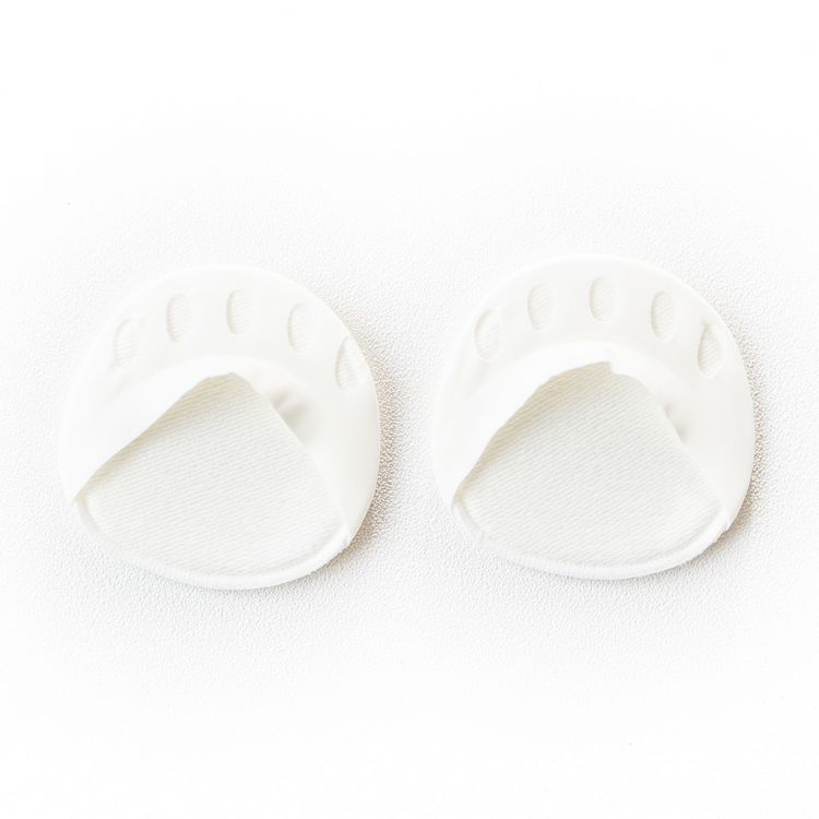 Half Palm Sponge Pad Female Absorb Sweat Socks Toe Socks Toe Socks Female Invisible Socks Half